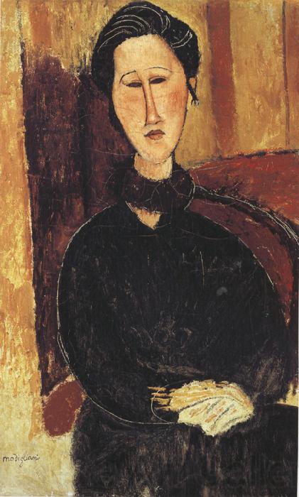 Amedeo Modigliani Portrait of Anna Zborowska (mk39) Norge oil painting art